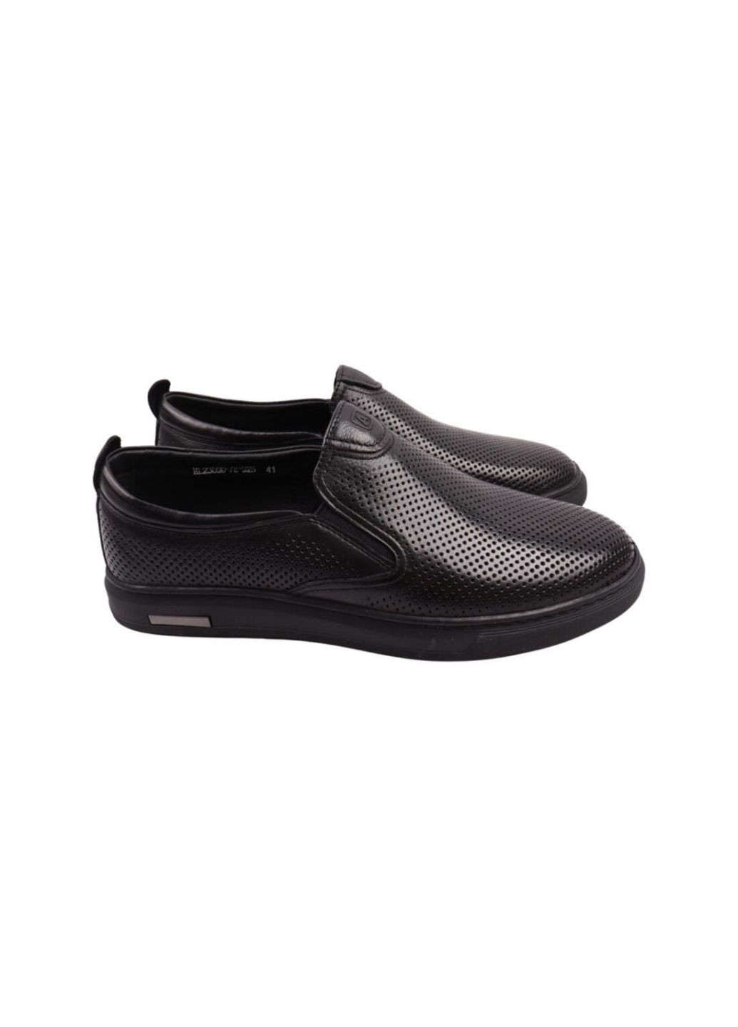 Черные туфли мужские черные натуральная кожа Anemone