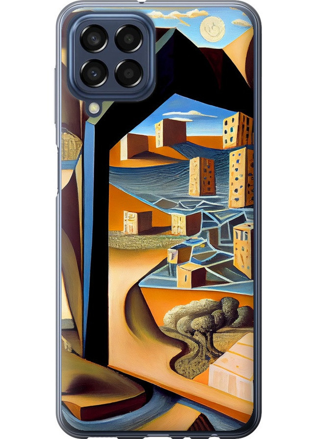 Силиконовый чехол 'Абстракция v2' для Endorphone Samsung Galaxy M33 M336B (258175482)