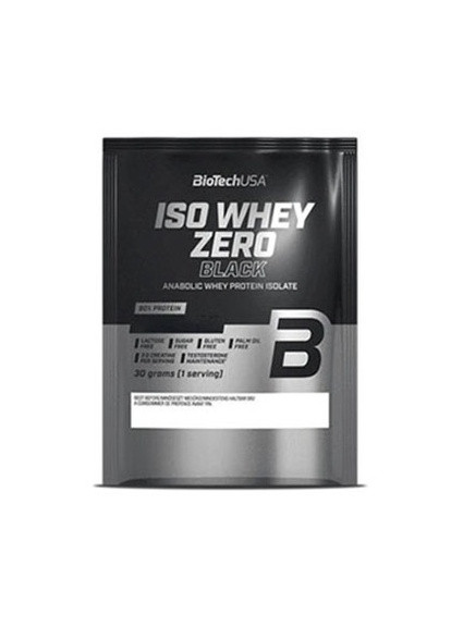 Iso Whey Zero Black 30 g /1 servings/ Strawberry Biotechusa (256726097)