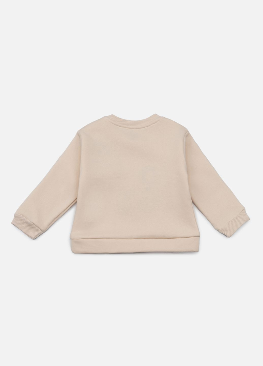 Divonette свитшот для девочки цвет бежевый цб-00234589 бежевый футер