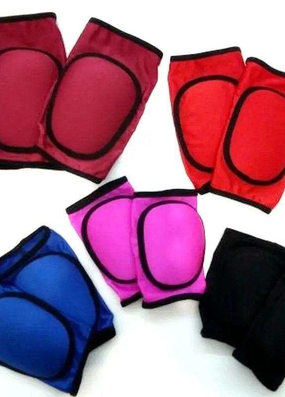 Бежеві наколінники з вирізом для танців та гімнастики 5 мм розмір XS 1145829 No Brand (275531830)