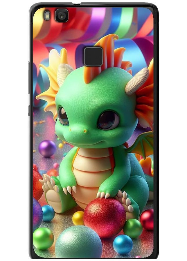 Силиконовый чехол 'Веселый дракончик' для Endorphone Huawei P9 Lite (275462376)