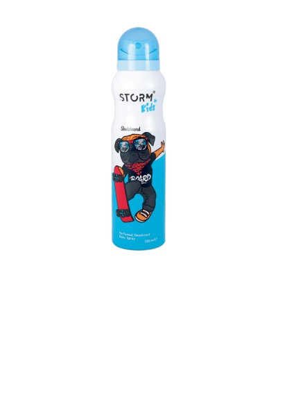 Дитячий парфумований дезодорант-спрей для хлопчиків SKATEBOARD, 150 мл Storm (276972950)