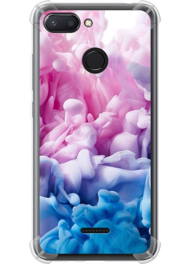 Силикон с усиленными углами чехол 'Акварель абстракция' для Endorphone Xiaomi Redmi 6 (276193198)