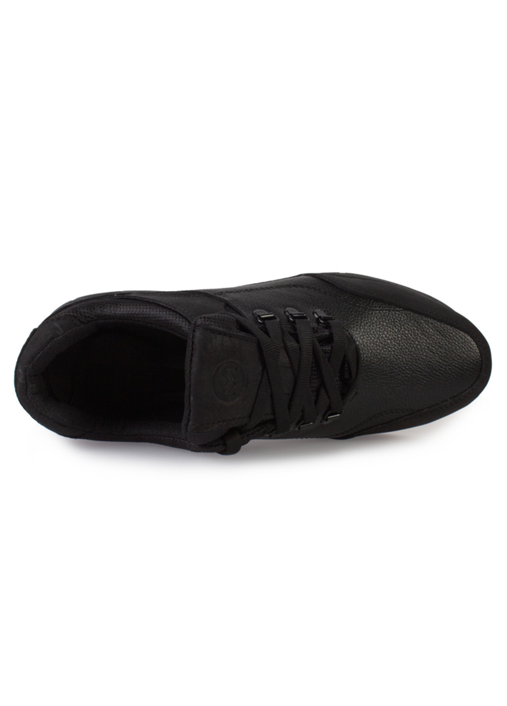 Черные демисезонные кроссовки мужские бренда 9402195_(1) ModaMilano