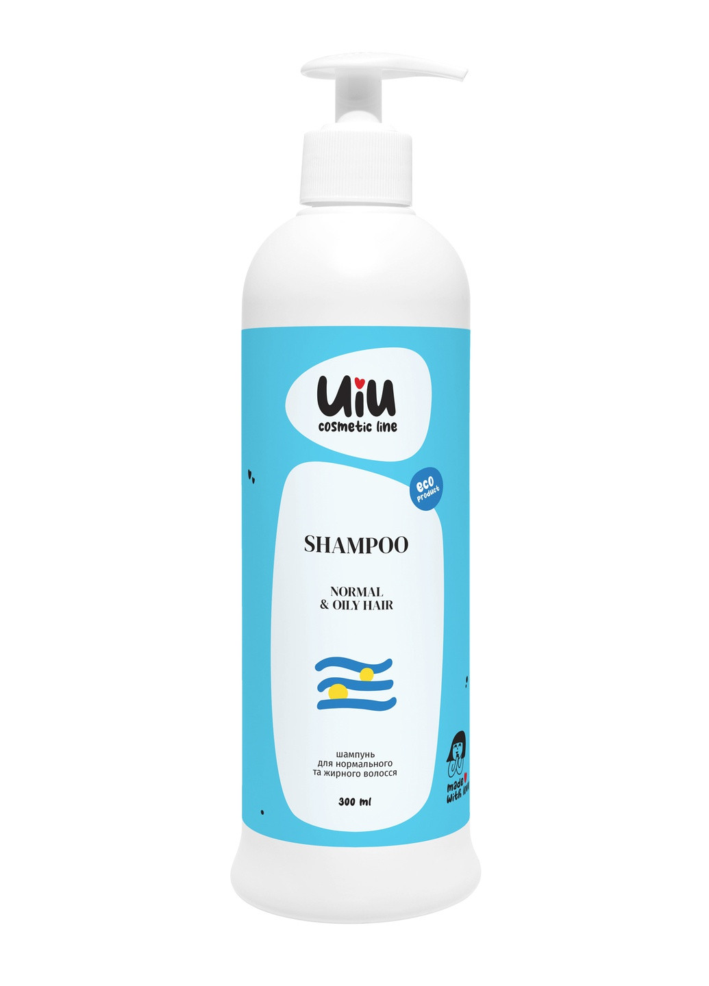 Шампунь UIU Универсальный для нормальных и жирных волос 300 мл (4820152333049) DeLaMark (256753678)