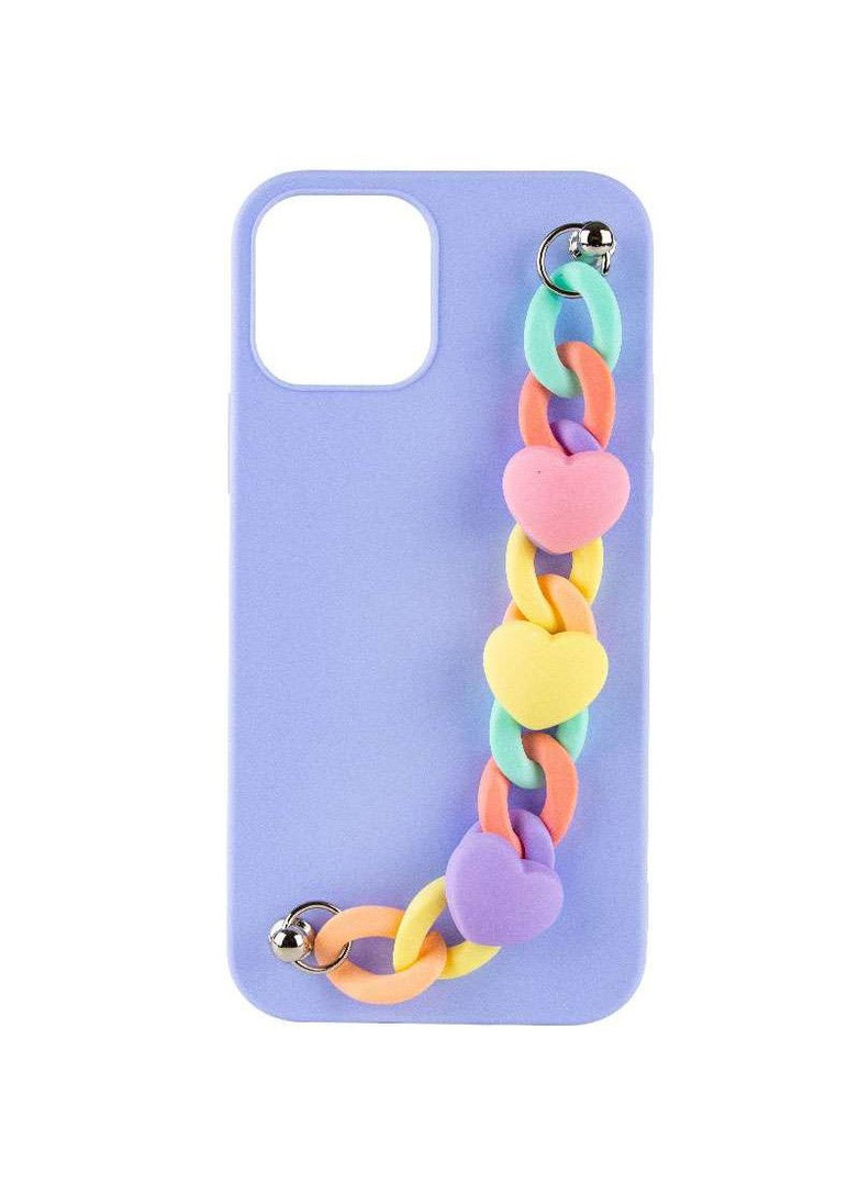 Чохол Heart з ланцюгом на Apple iPhone 13 Pro Max (6.7") Epik (258791895)