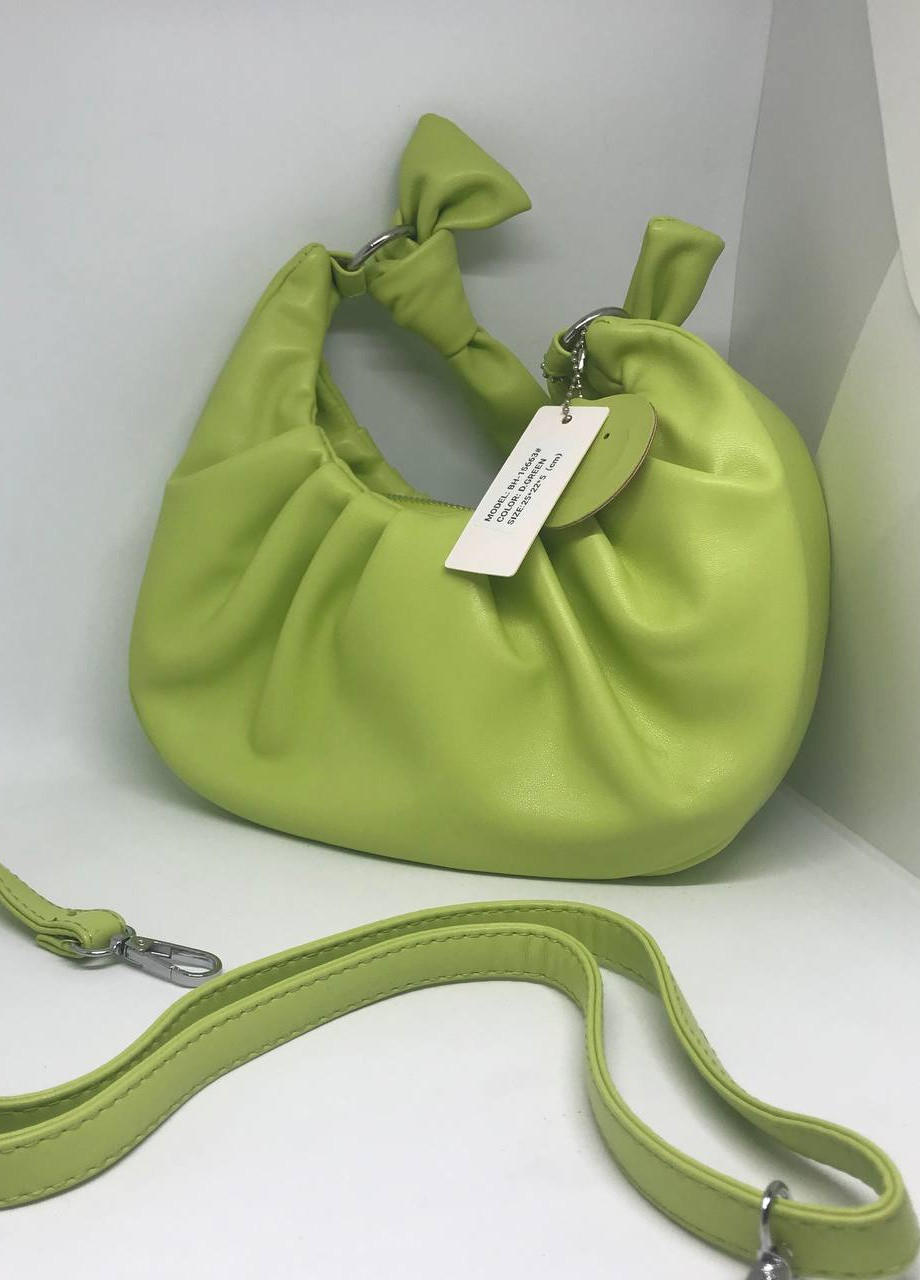 Жіноча сумочка колір насичений зелений 437291 New Trend (259885208)