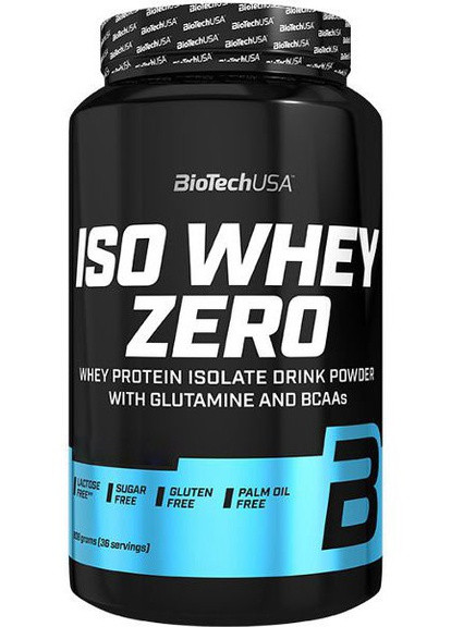 Iso Whey Zero 908 g /36 servings/ Black Biscuit Biotechusa (256722408)