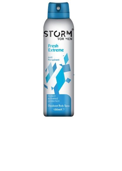 Мужской дезодорант-антиперспирант для тела Fresh Extreme, 150 мл Storm (277371703)