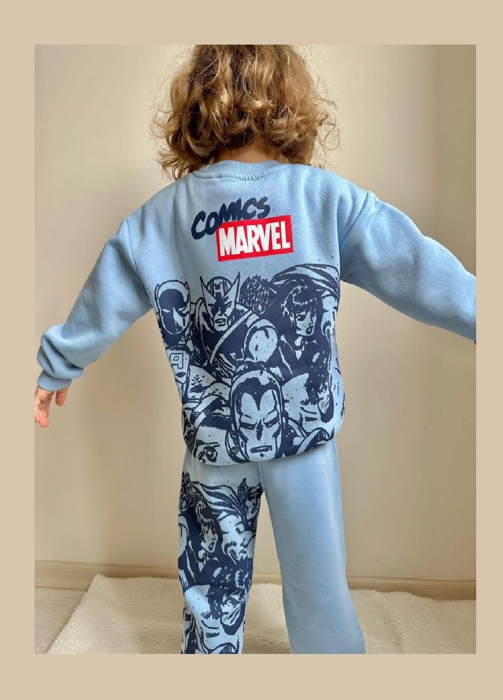 Спортивний костюм утеплений Марвел Marvel TH287811 Disney (269901006)