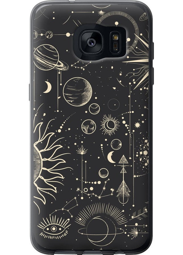 2D пластиковий чохол 'Фаза місяця' для Endorphone Samsung Galaxy S7 Edge G935F (258088416)