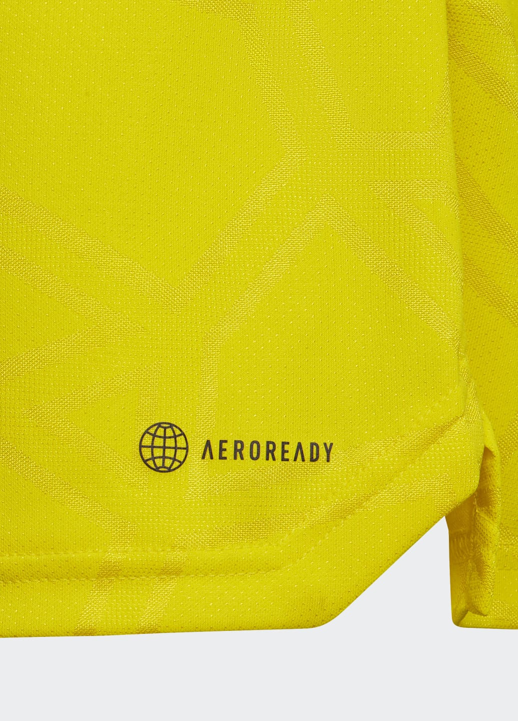 Желтая демисезонная футболка condivo 22 match day adidas