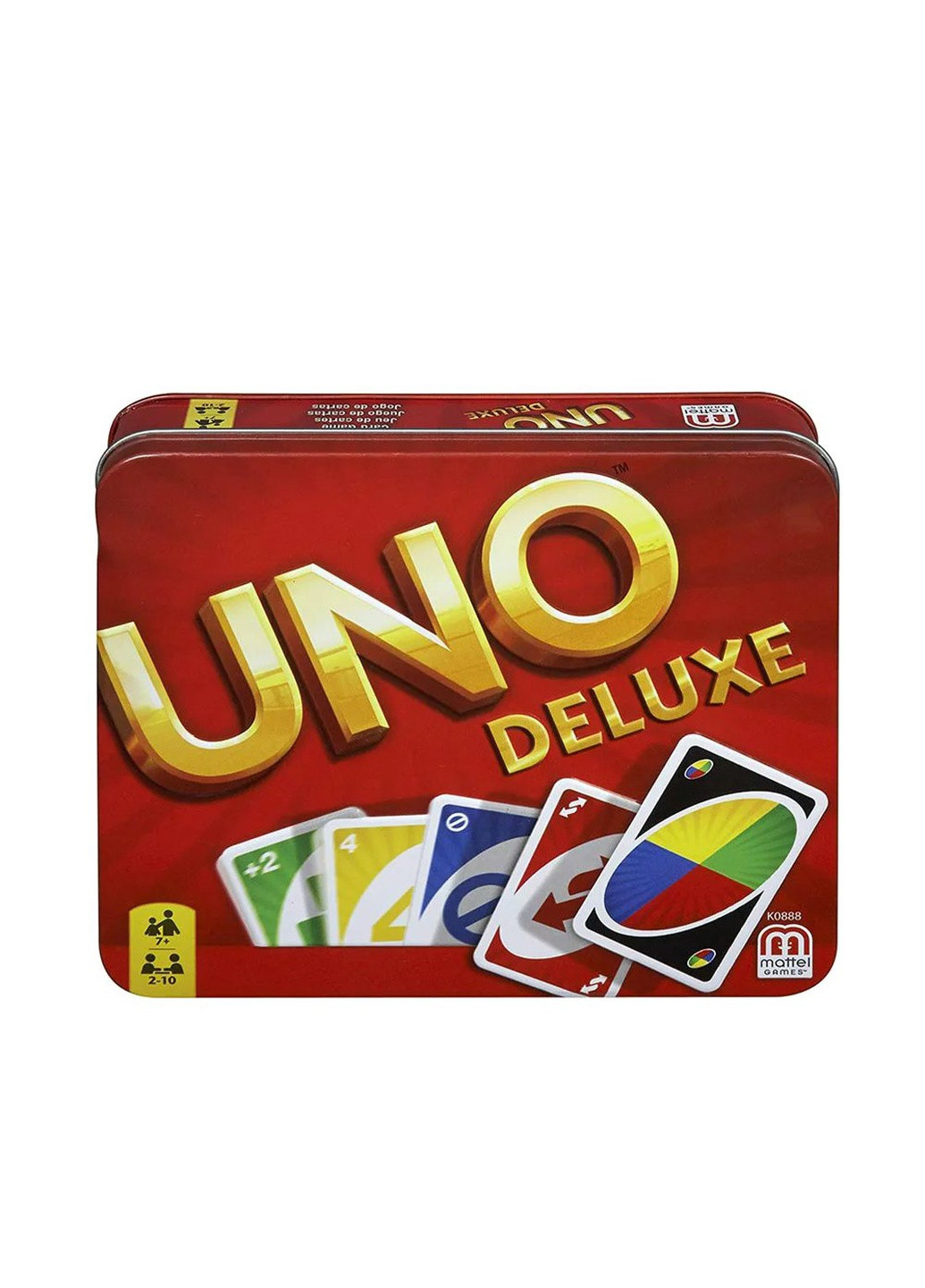 Карточная игра Делюкс цвет разноцветный ЦБ-00214833 UNO (259465561)