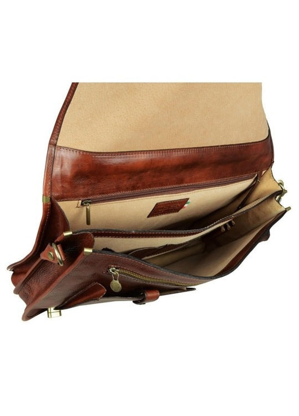 Итальянский мужской кожаный портфель Illusions от 5193401 Time Resistance (276773566)