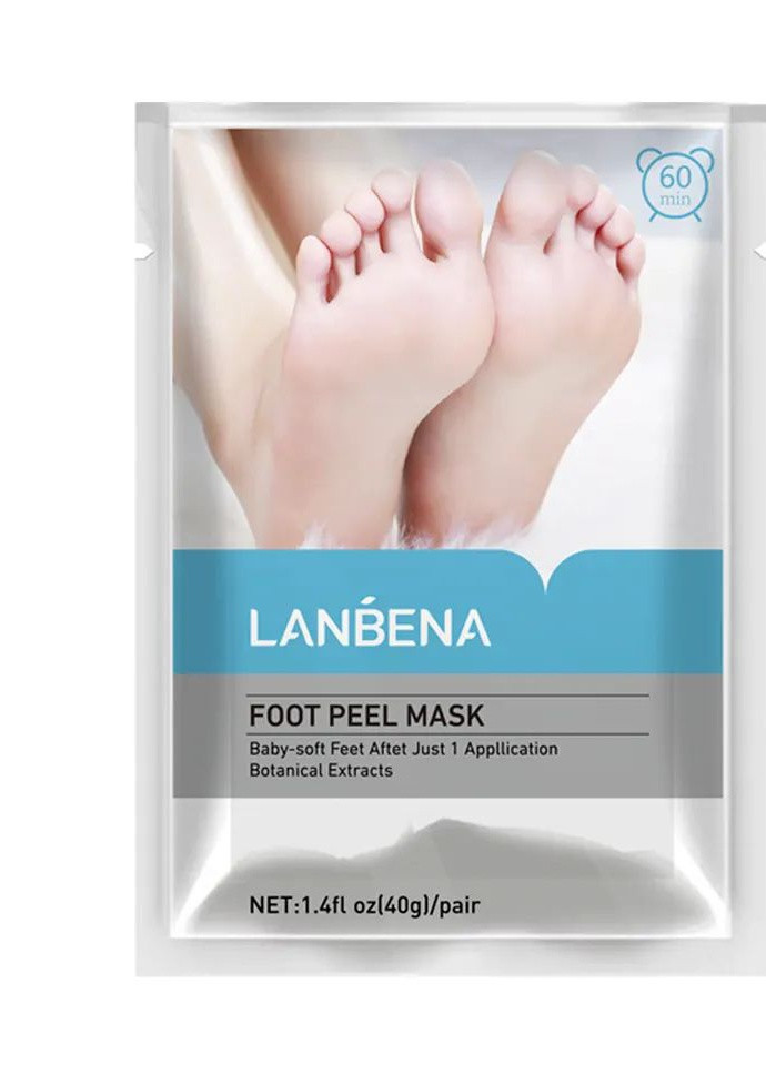 Маска-пилинг для ног Foot Peel Mask 40 г LANBENA (259318136)