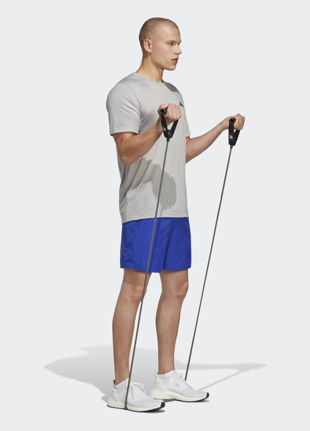 Сіра футболка для тренувань train essentials comfort adidas