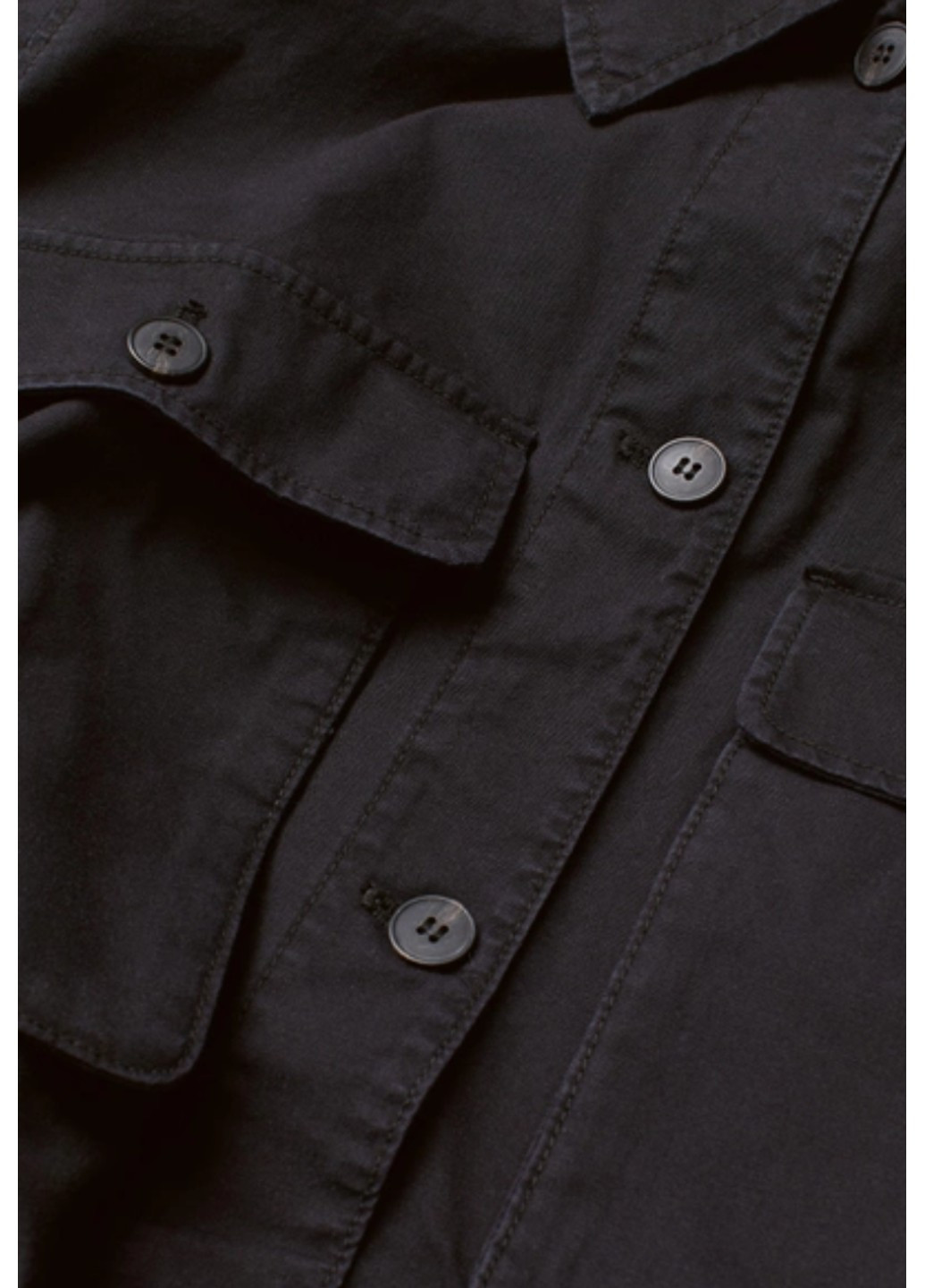 Черная демисезонная женская куртка н&м (56027) s черная H&M