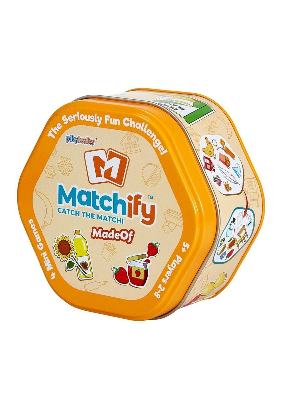 Настільна гра «Matchify» MadeOf колір різнокольоровий ЦБ-00217623 Super Puper (259465870)