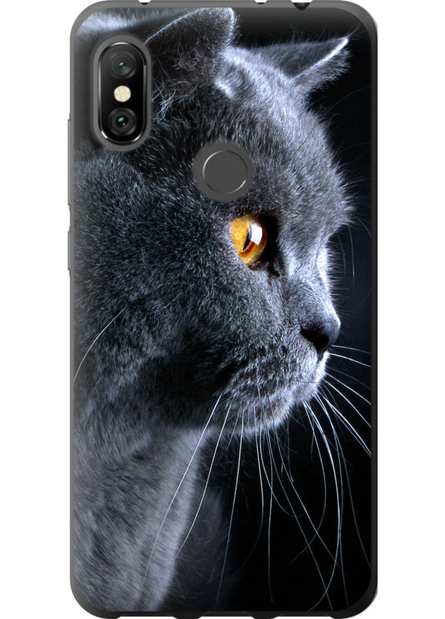 Силиконовый чехол 'Красивый кот' для Endorphone xiaomi redmi note 6 pro (257903455)