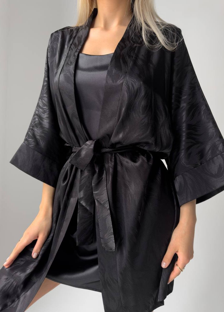 Халат и рубашка с поясом Domino жіночий халат та нічна сорочка (276975664)