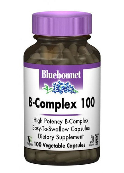 B-Complex 100 50 Veg Caps BLB0416 Bluebonnet Nutrition (257342580)