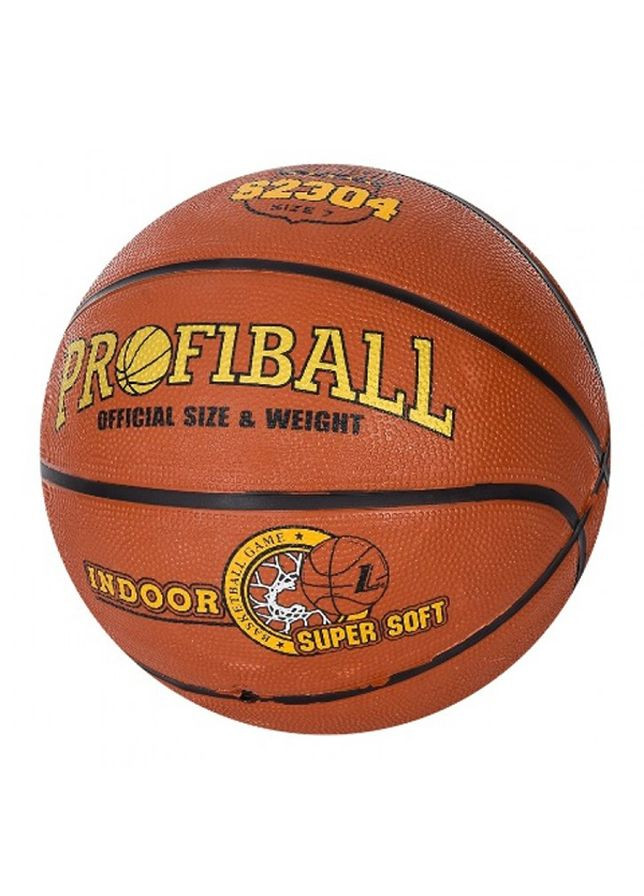 М'яч баскетбольний колір різнокольоровий ЦБ-00238793 Profi (276248802)