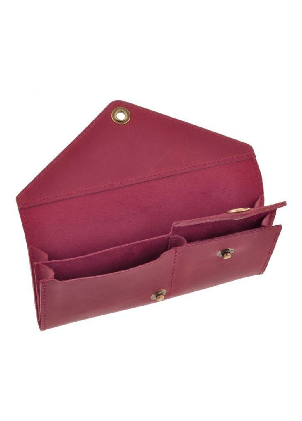 Жіночий шкіряний гаманець Керрі 1.0 рожевий BN-W-1-PINK-PEACH BlankNote (276773486)