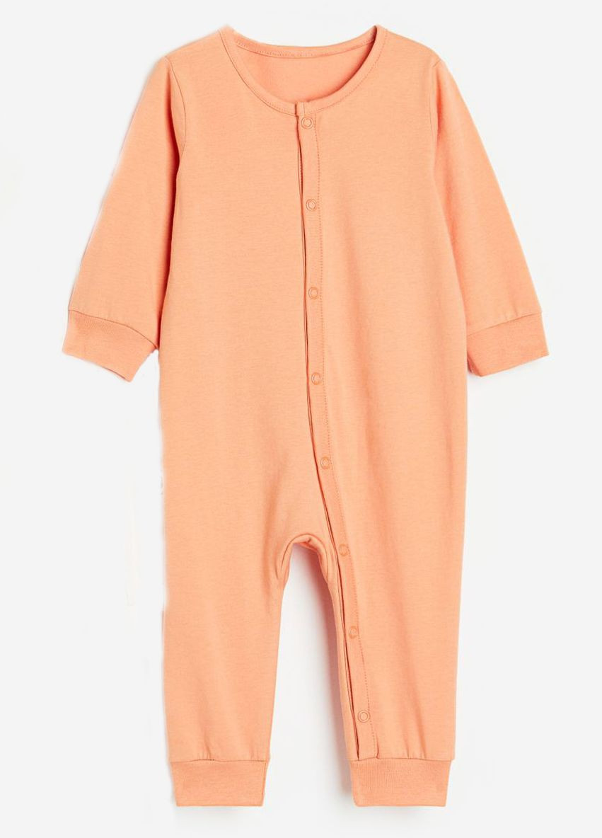 Оранжевая всесезон пижама H&M