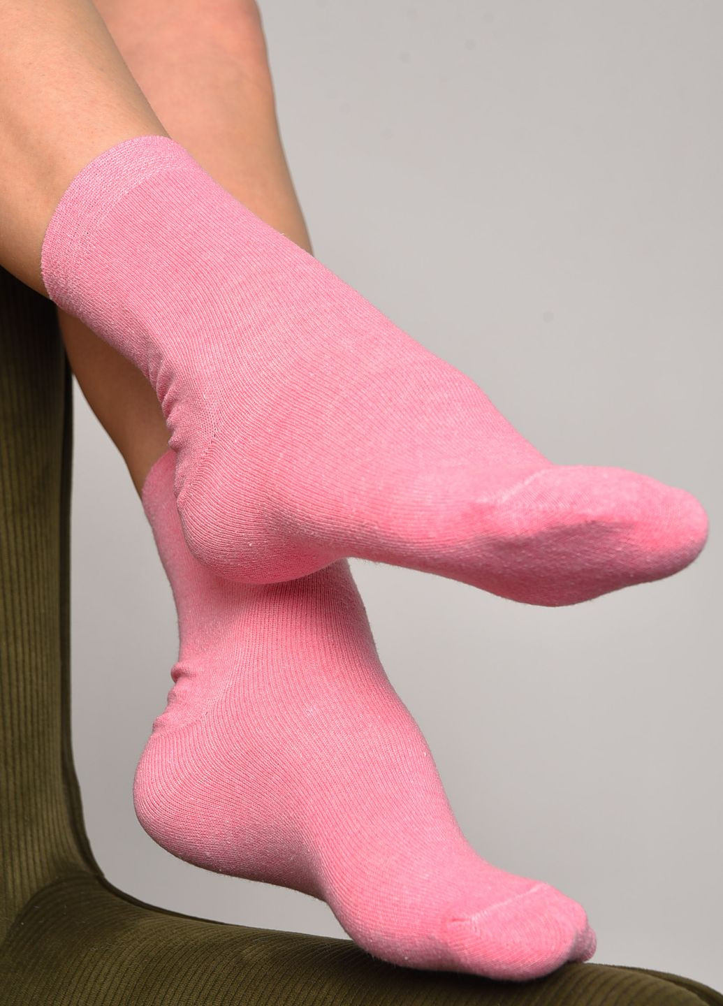 Шкарпетки жіночі демісезонні темно-рожевого кольору розмір 35-41 Let's Shop (277983268)