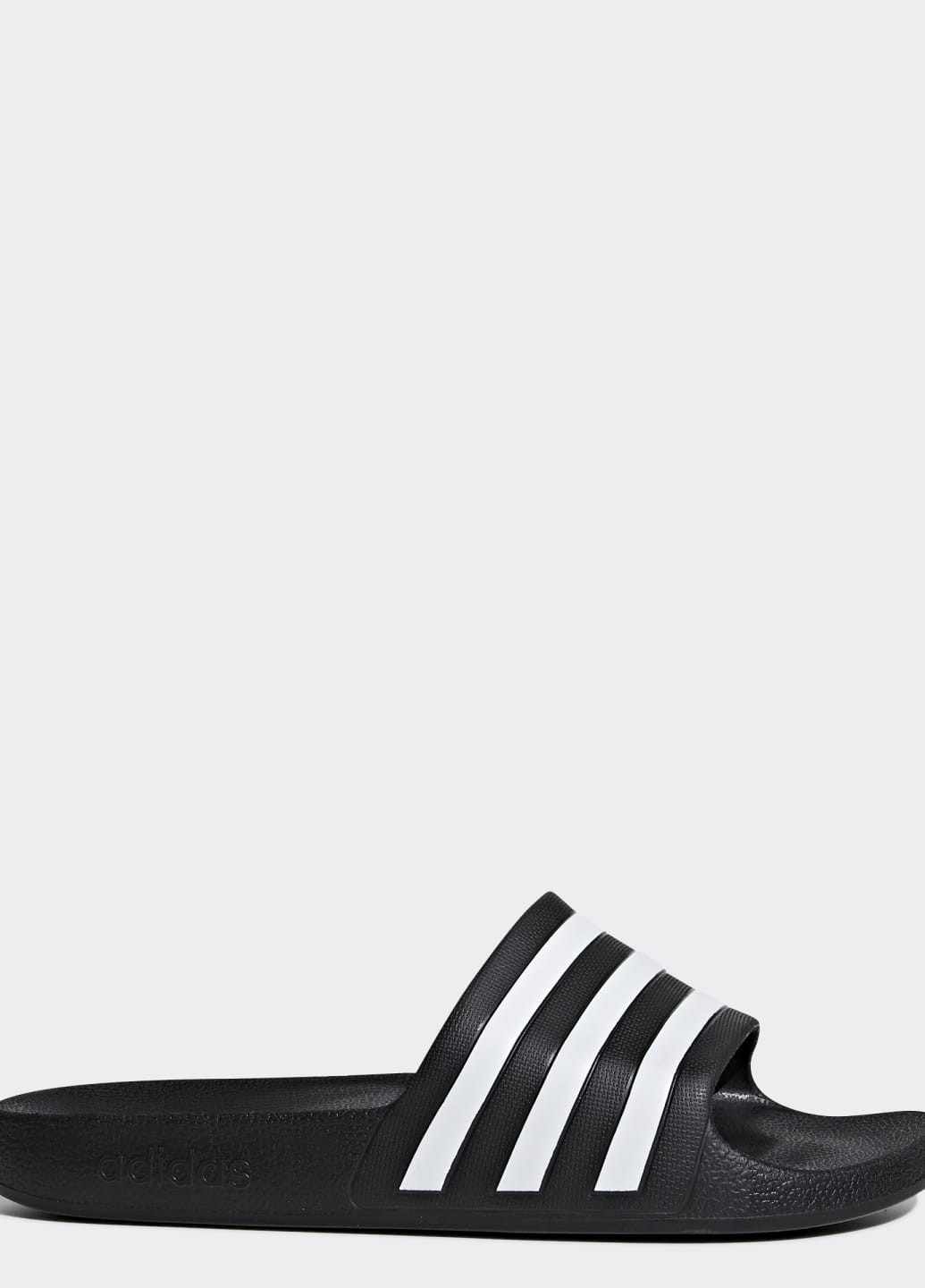 Черные спортивные шлепанцы adilette aqua adidas