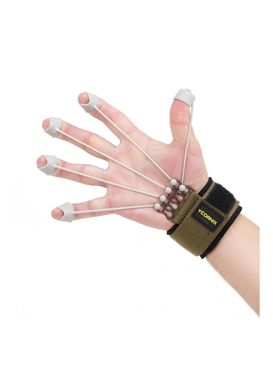 Эспандер для пальцев и запястья Cornix Finger Gripper Pro 10 кг профессиональный XR-0215 No Brand (261241677)