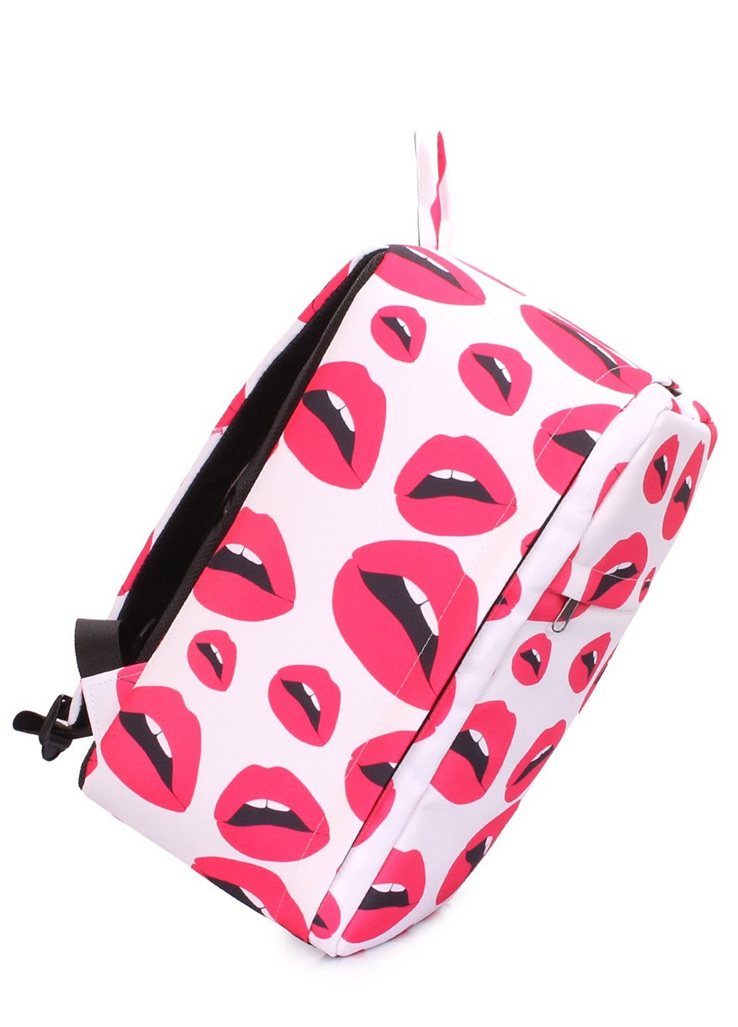 Рюкзак для ручной клади Ryanair / Wizz Air / МАУ hub-lips-white PoolParty (262891985)