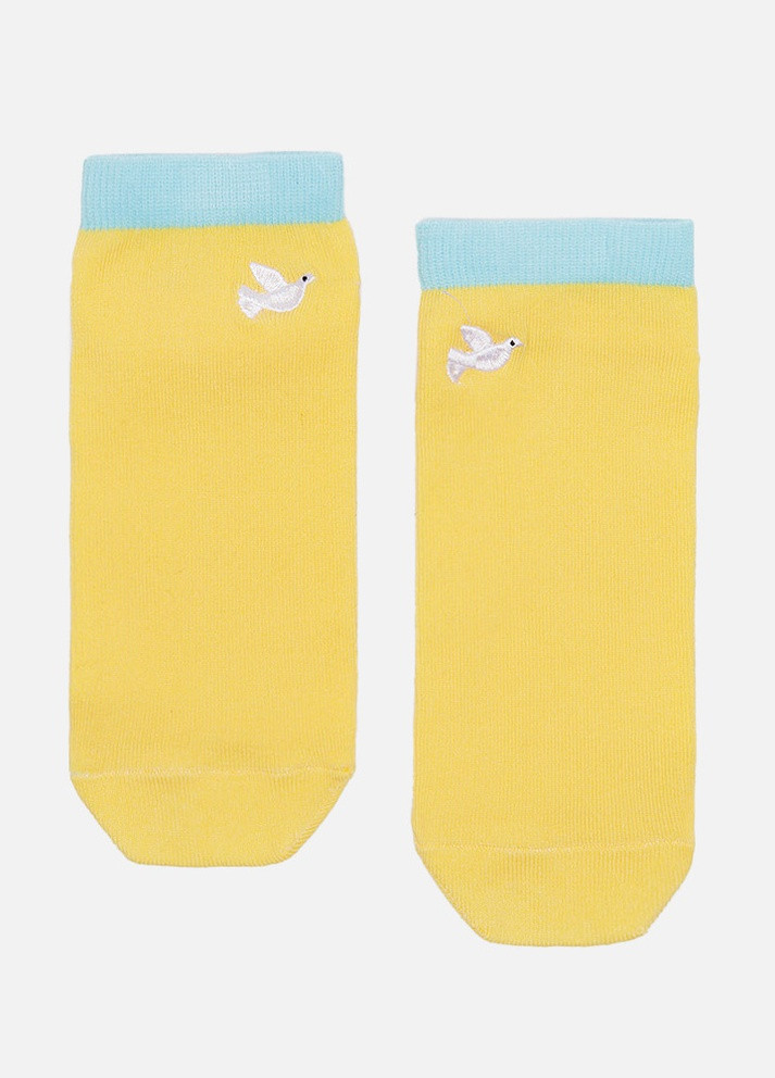 Жіночі шкарпетки колір жовтий ЦБ-00214920 Yuki (259422866)
