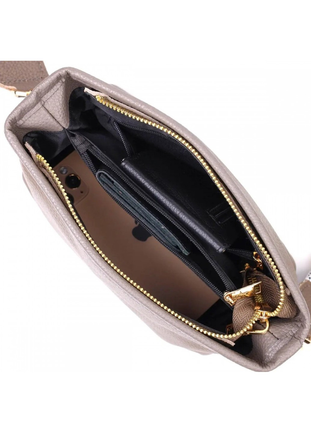 Женская кожаная сумка через плечо 22098 Vintage (262523609)