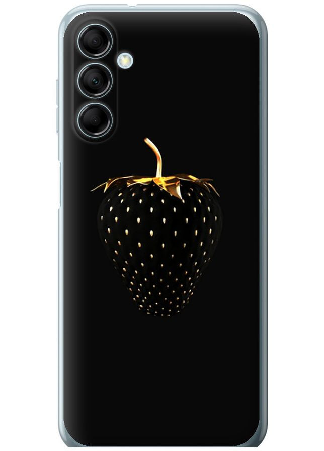 Силиконовый чехол 'Черная клубника' для Endorphone Samsung Galaxy M14 M146B (261765324)
