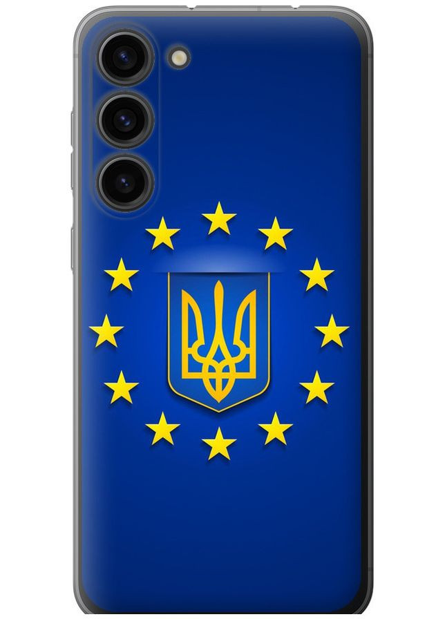 Силиконовый чехол 'Евросоюз 6' для Endorphone Samsung Galaxy S23 Plus (269354138)