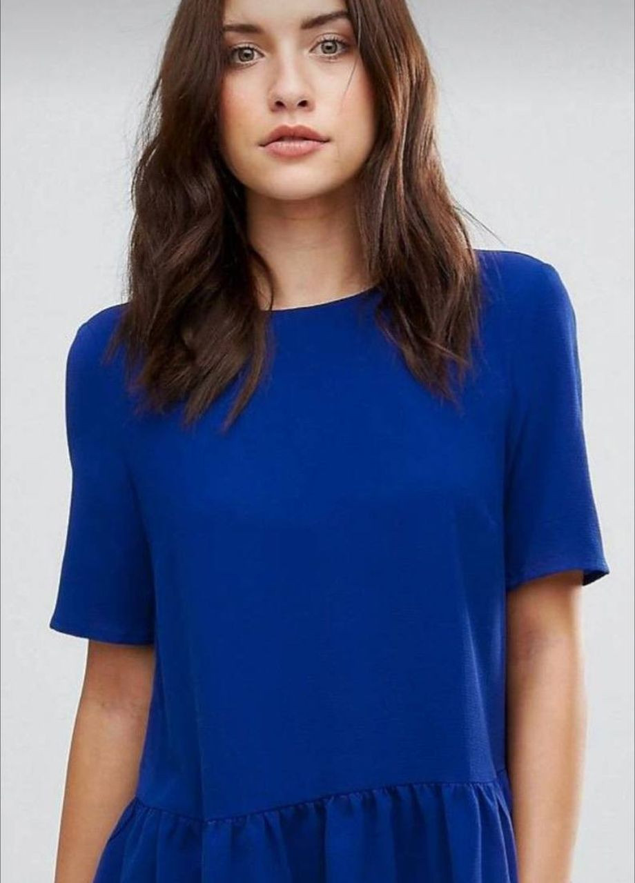 Синяя демисезонная блуза Y.A.S