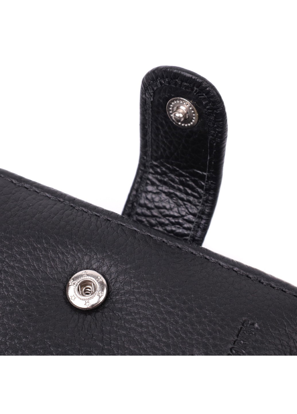 Горизонтальное портмоне для мужчин из натуральной кожи 22459 Черный st leather (278001122)