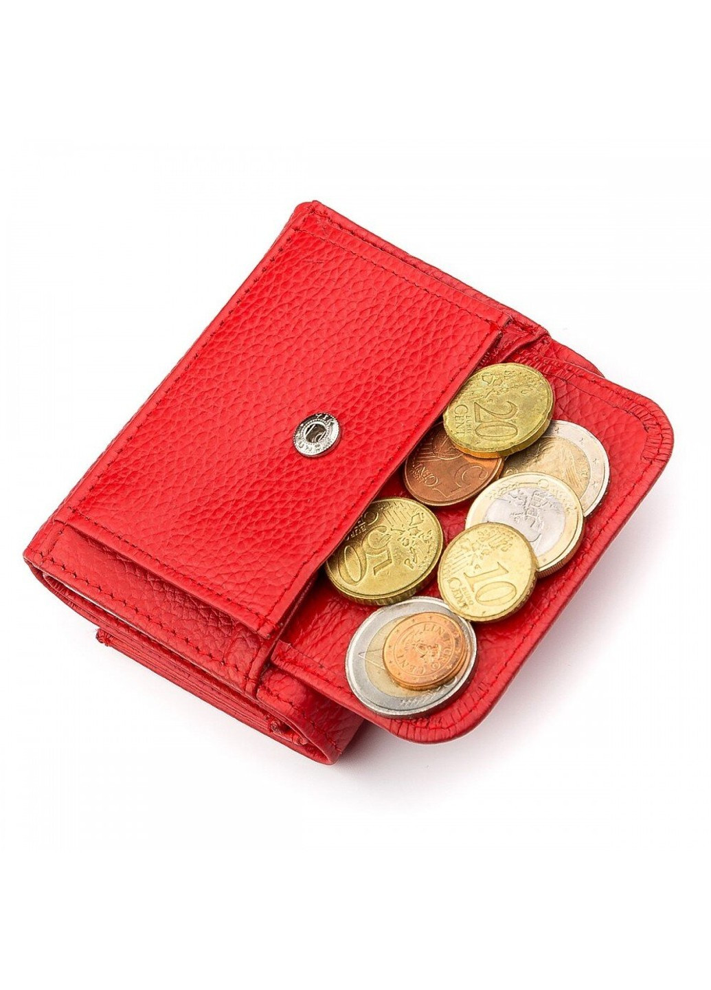 Жіночий шкіряний гаманець ST Leather 18323 (ST440) Червоний ST Leather Accessories (262452712)