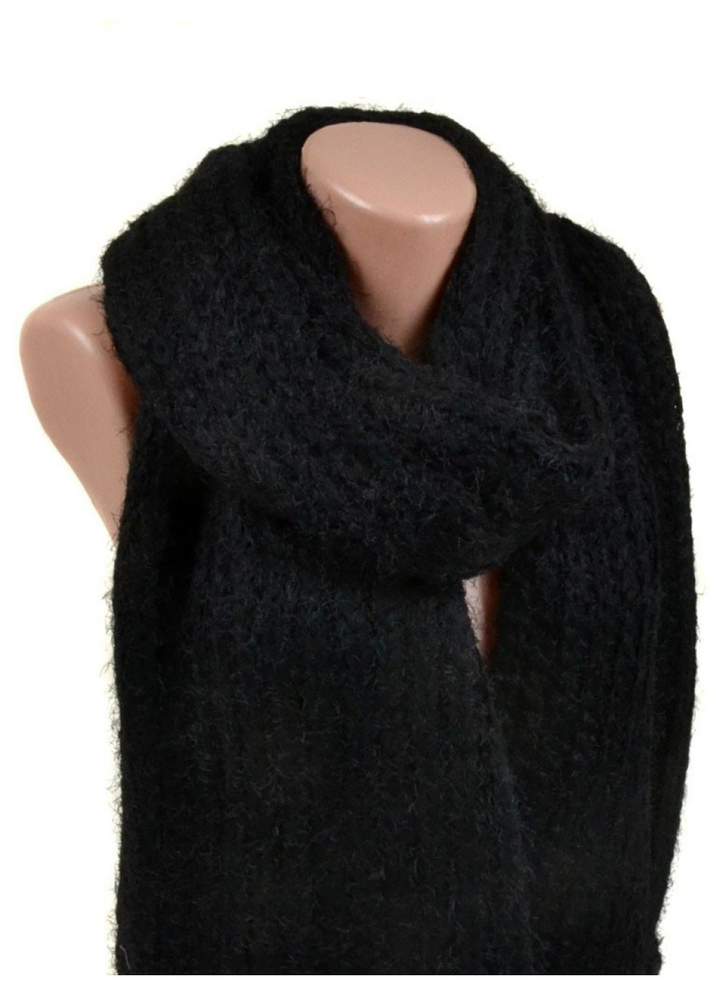 Жіночий шарф віскоза M0413 black BR-S (272950031)