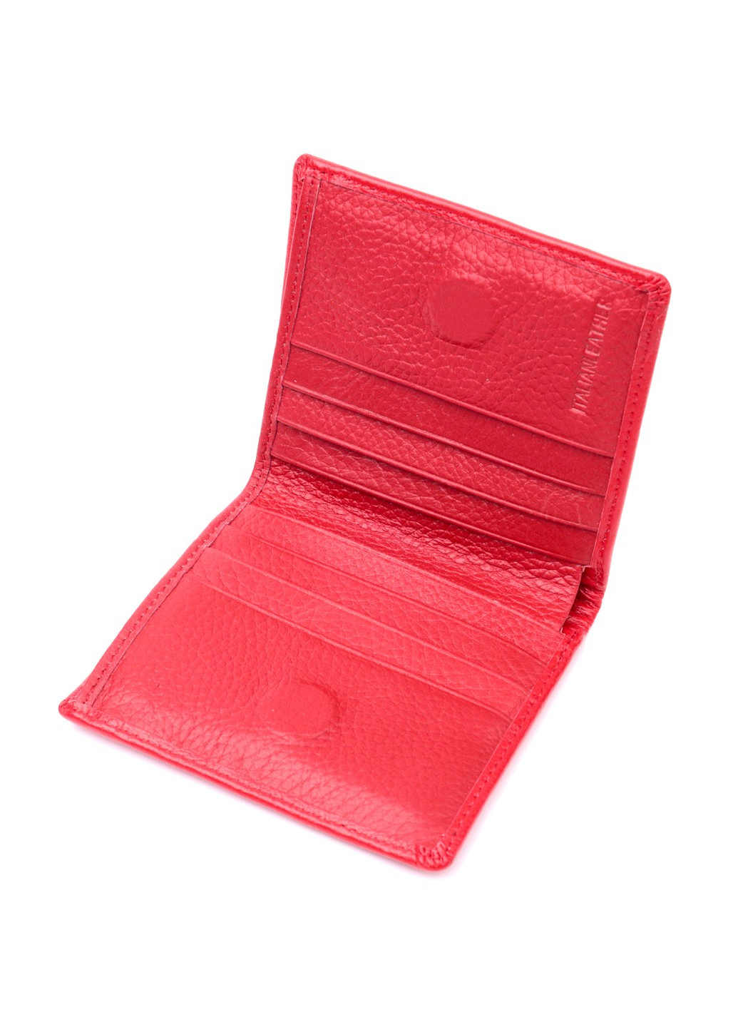 Яркая модель кошелька из натуральной кожи 19475 Красный st leather (277980531)