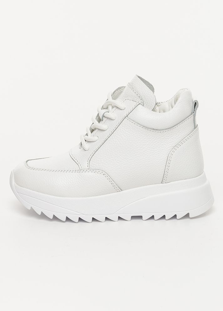 Белые демисезонные кроссовки для девочки цвет белый цб-00223275 Yuki