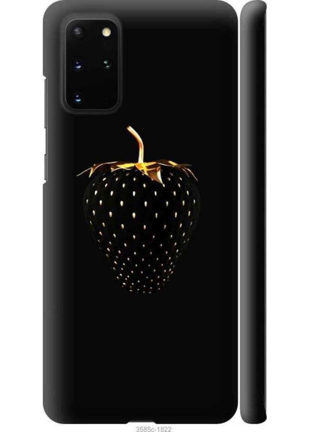 Чехол на Samsung Galaxy S20 Plus Черная клубника MMC (260219000)