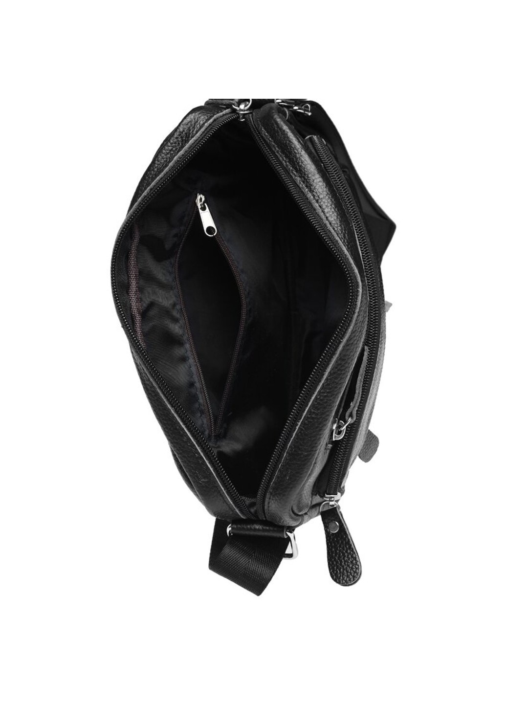 Мужская кожаная сумка через плечо K1010-black Keizer (266143486)