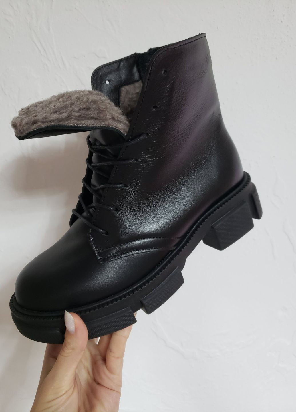 Ботинки зимові шкіряні Ailinda (262892422)