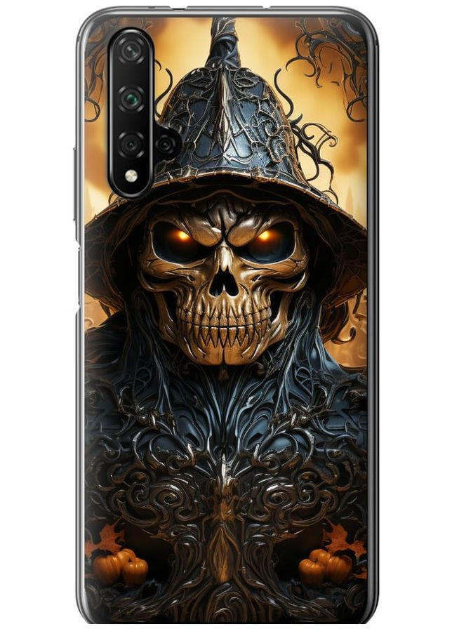 Силиконовый чехол 'Череп 2' для Endorphone Huawei Nova 5T (266808909)