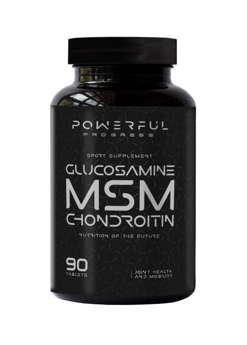 Glucosamine-Chondroitin + MSM 90 Tabs Powerful Progress (268985351)