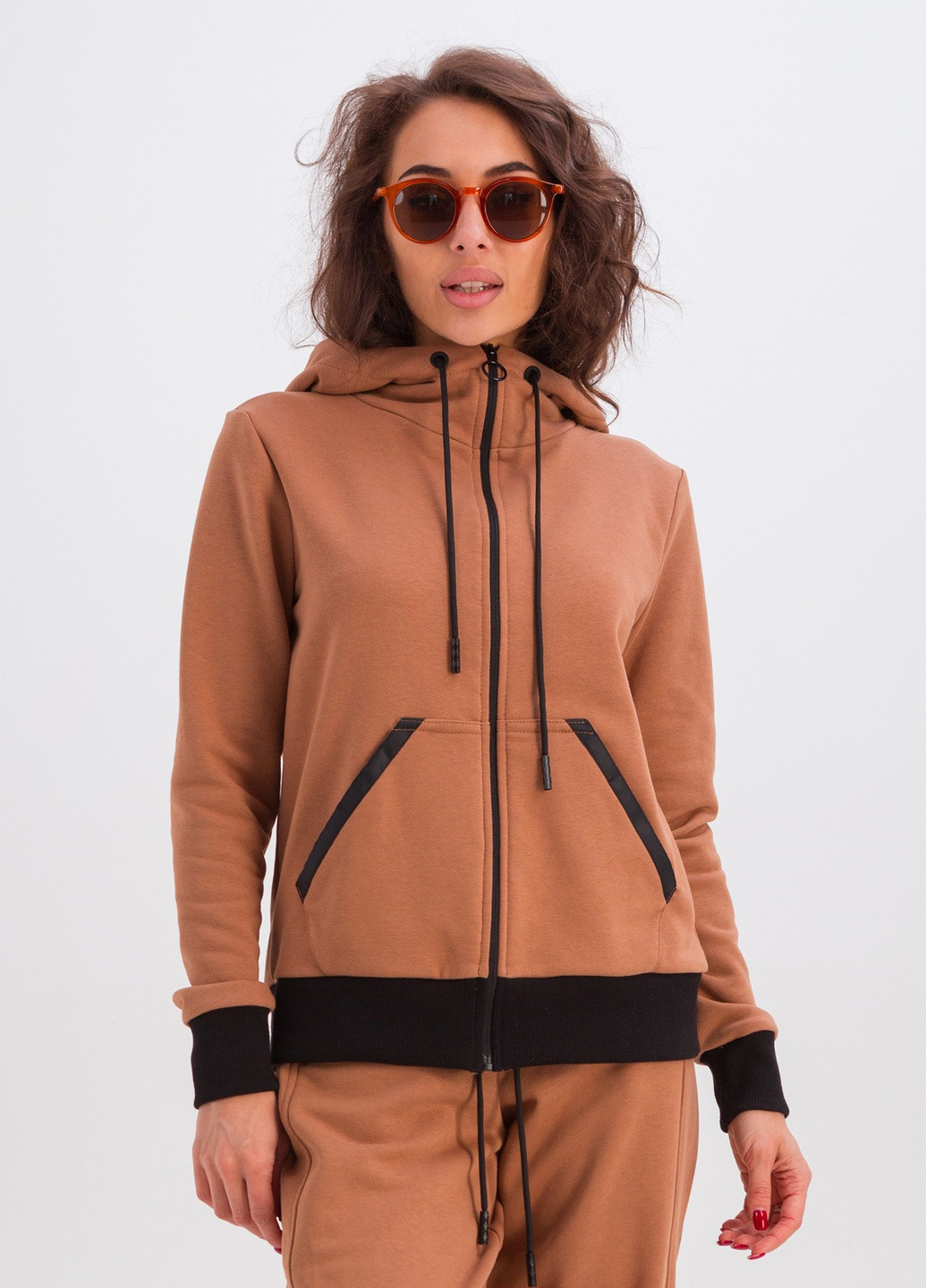 Костюм Фрейя (штаны+худи) кэмел Emass (257561486)