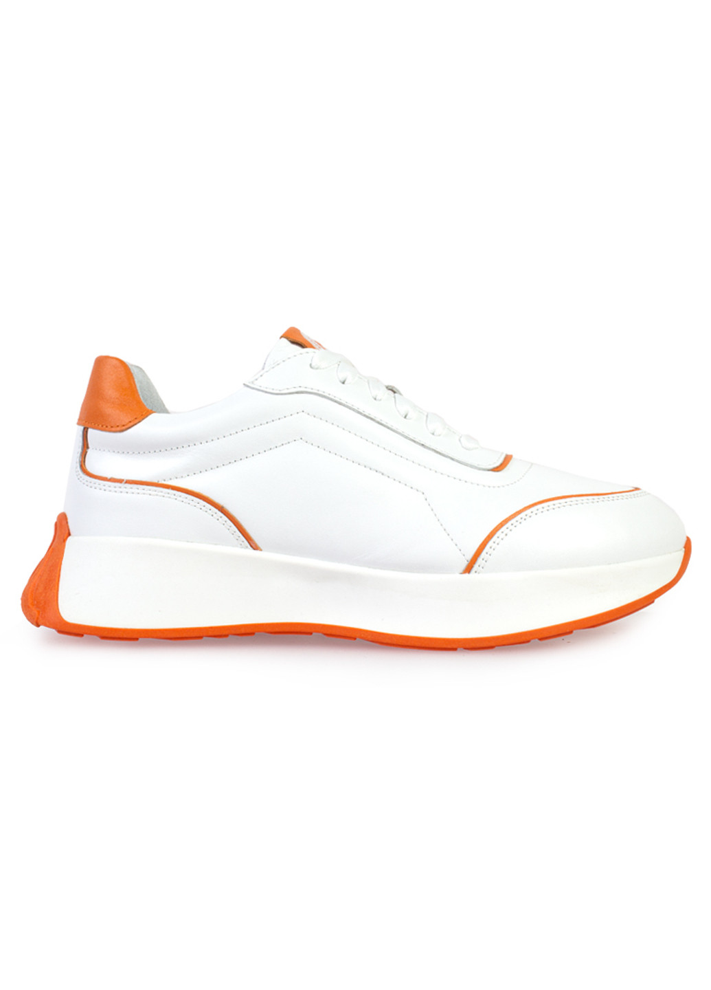 Білі осінні кросівки жіночі бренду 8200416_(1) ModaMilano